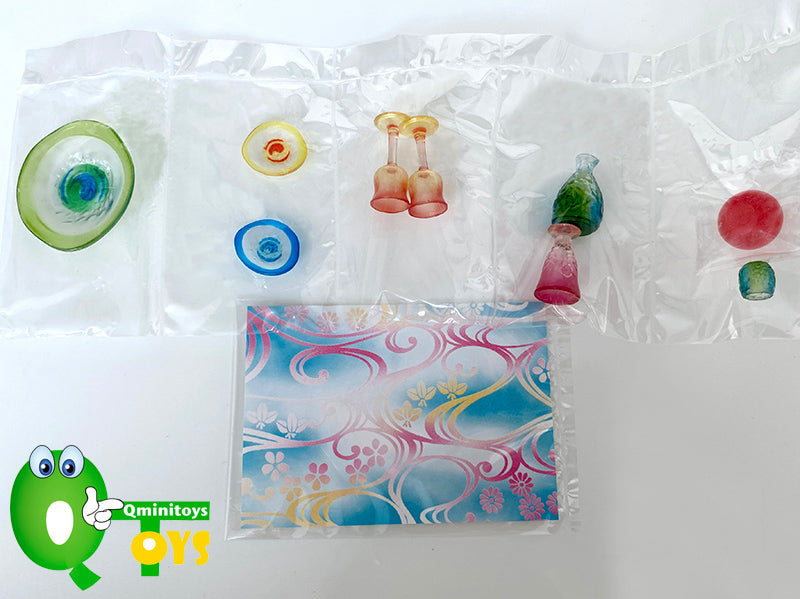 Rare 2005 Re-Ment Dreamy Tableware Full Set of 10 / 13 pcs <Free shipping (Except the United States)>