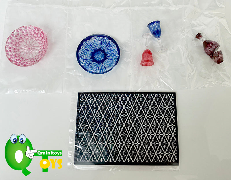Rare 2005 Re-Ment Dreamy Tableware Full Set of 10 / 13 pcs <Free shipping (Except the United States)>
