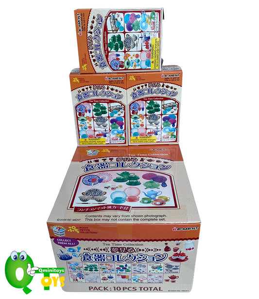 Rare 2005 Re-Ment Dreamy Tableware Full Set of 10 / 13 pcs <Free shipping (Except the United States)>