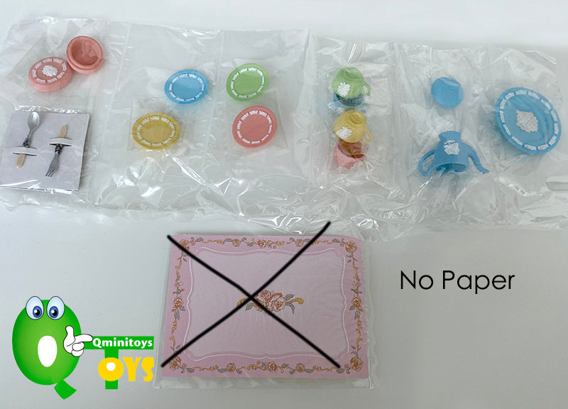 Rare 2005 Re-Ment Dreamy Tableware <Free shipping (Except the United States)>