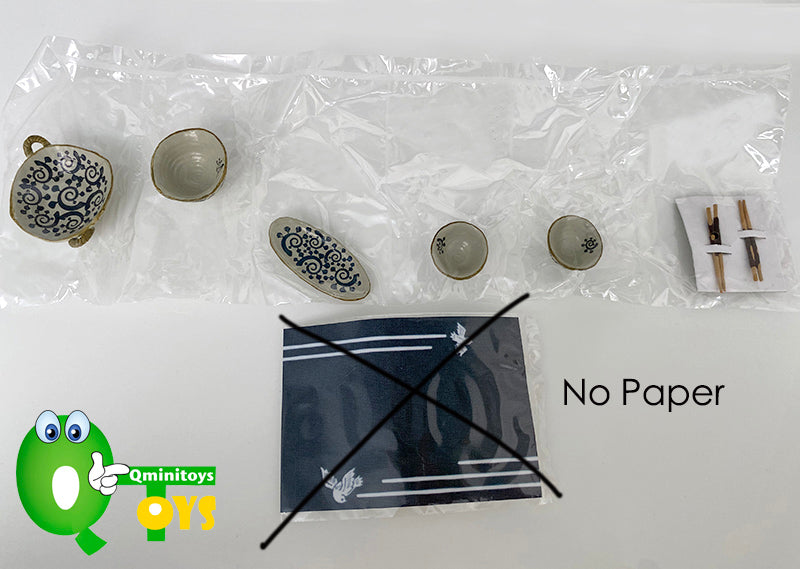 Rare 2005 Re-Ment Dreamy Tableware <Free shipping (Except the United States)>
