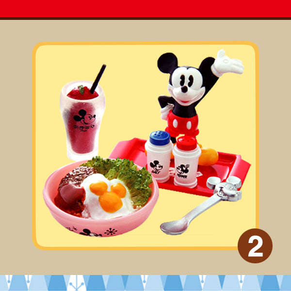 Rare 2008 Re-Ment Mickey Mouse 50's Cafe (Sold Individually) <Free shipping (Except the United States)>