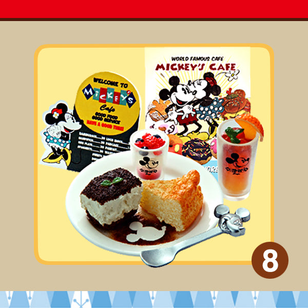Rare 2008 Re-Ment Mickey Mouse 50's Cafe (Sold Individually) <Free shipping (Except the United States)>