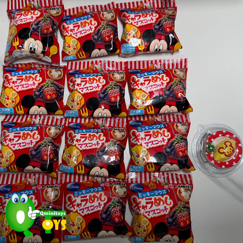 Rare 2010 Re-Ment Mickey Mouse Character Meals Mascot Full Set of 12 pcs+Extra