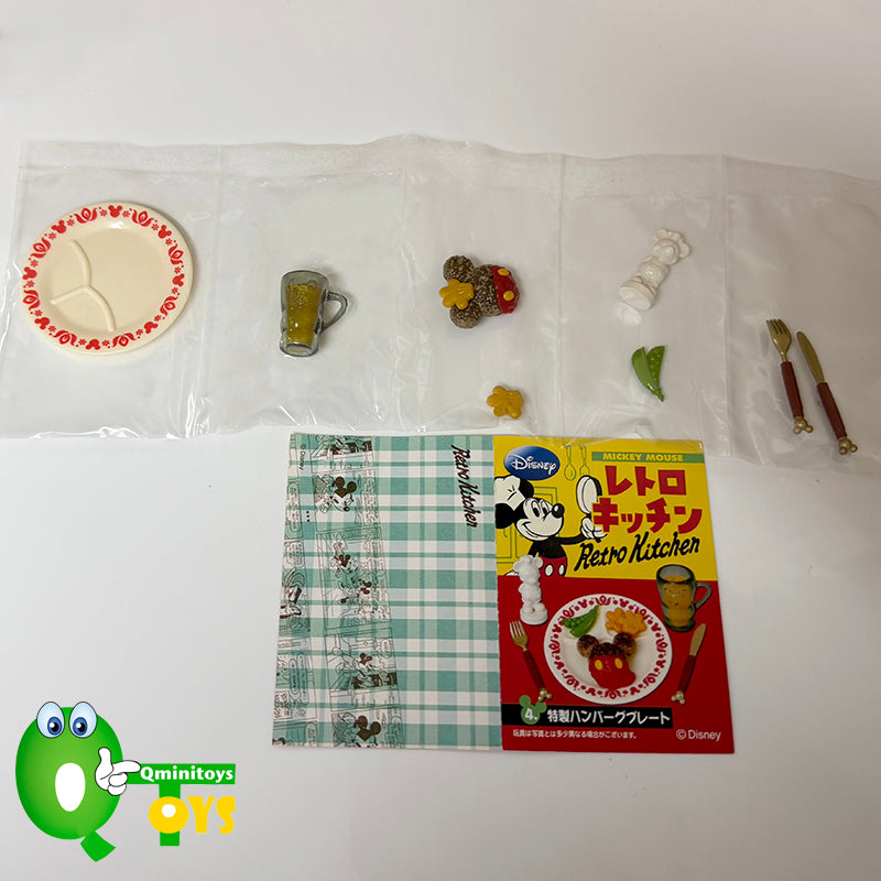 Rare 2011 Re-Ment Mickey Retro Kitchen (Sold Individually) <Free shipping (Except the United States)>