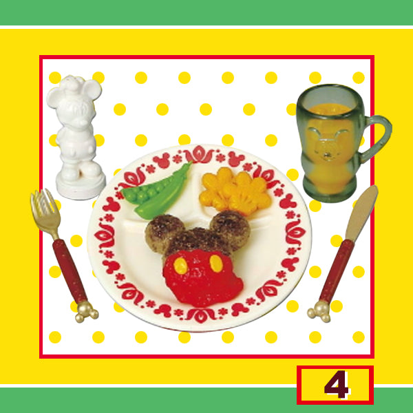 Rare 2011 Re-Ment Mickey Retro Kitchen (Sold Individually) <Free shipping (Except the United States)>