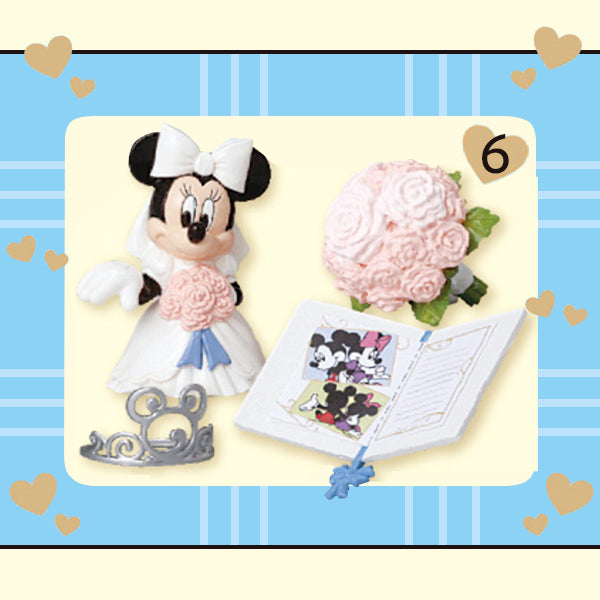 Rare 2015 Re-Ment Mickey and Minnie Wedding Dream Full Set of 8 pcs