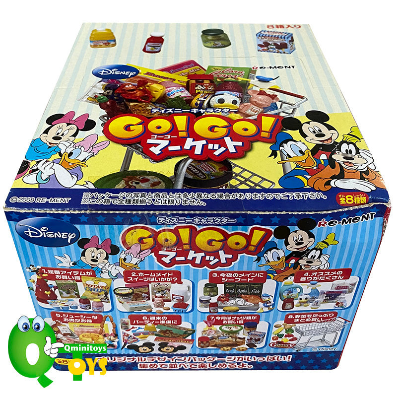 Rare 2009 Re-Ment Disney Go Go Market Full Set of 8 pcs <Free Shipping>