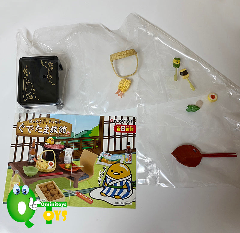 Rare 2016 Re-Ment Welcome to Gudetama Ryokan (Sold Individually) <Free shipping (Except the United States)>