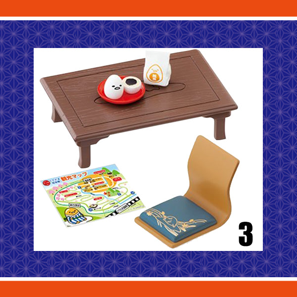 Rare 2016 Re-Ment Welcome to Gudetama Ryokan Full Set of 8 pcs <Free shipping (Except the United States)>