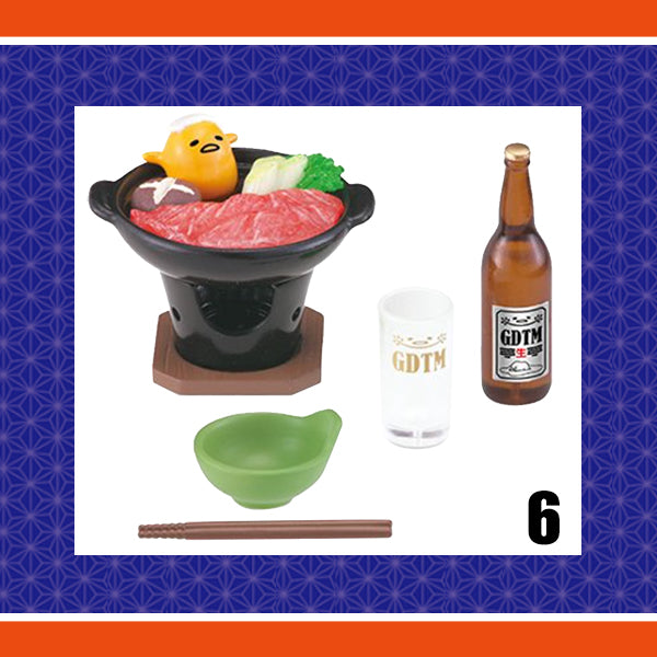 Rare 2016 Re-Ment Welcome to Gudetama Ryokan Full Set of 8 pcs <Free shipping (Except the United States)>