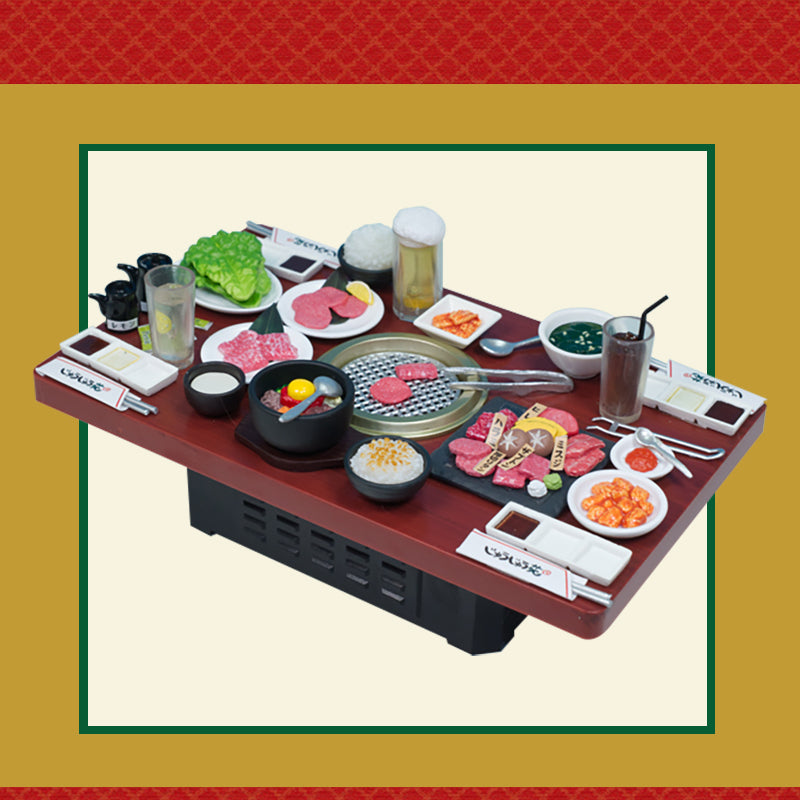 Rare 2019 Re-Ment Yakiniku today! Jujuen With SP <Free shipping (Except the United States)>