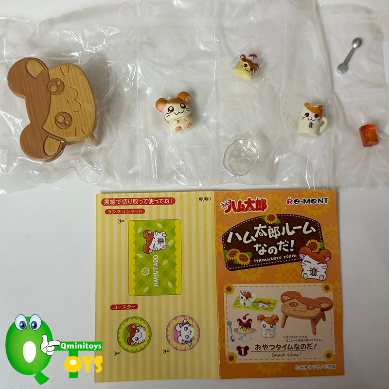 Rare 2020 Re-Ment Hamutaro Room Full Set of 8 pcs <Free shipping (Except the United States)>