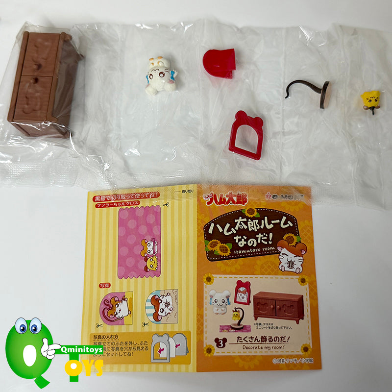 Rare 2020 Re-Ment Hamutaro Room Full Set of 8 pcs <Free shipping (Except the United States)>