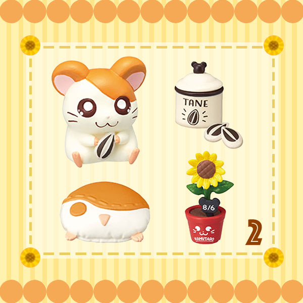 Rare 2020 Re-Ment Hamutaro Room Full Set of 8 pcs <Free shipping (Except the United States)>