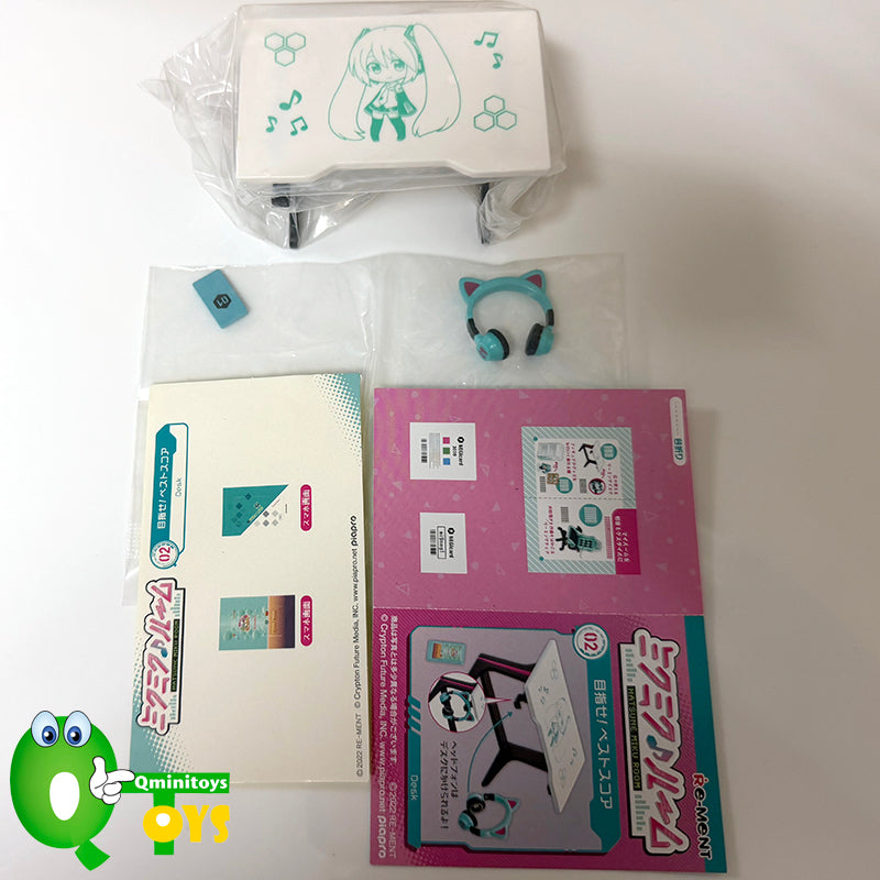 Rare 2022 Re-Ment Hatsune Miku Room Full Set of 8 pcs