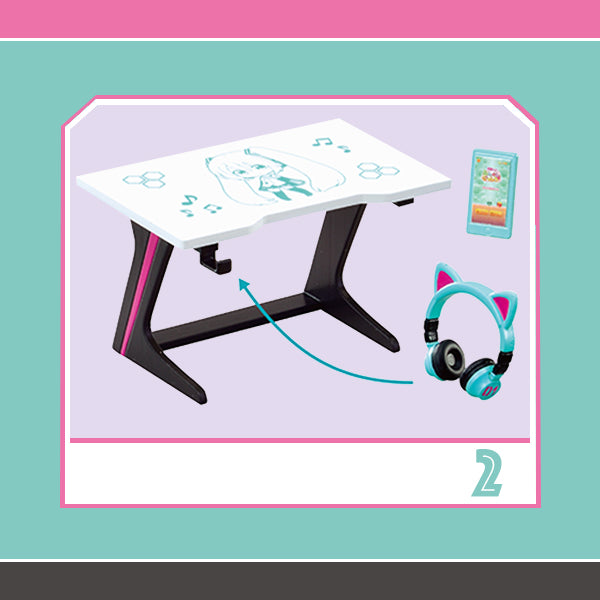 Rare 2022 Re-Ment Hatsune Miku Room Full Set of 8 pcs