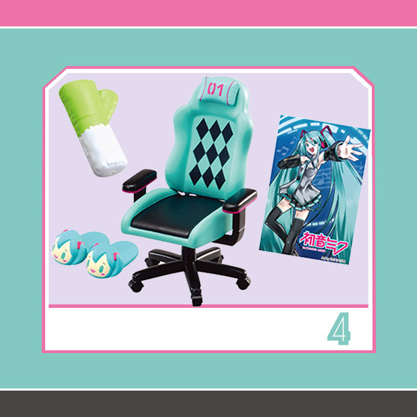 Rare 2022 Re-Ment Hatsune Miku Room Full Set of 8 pcs