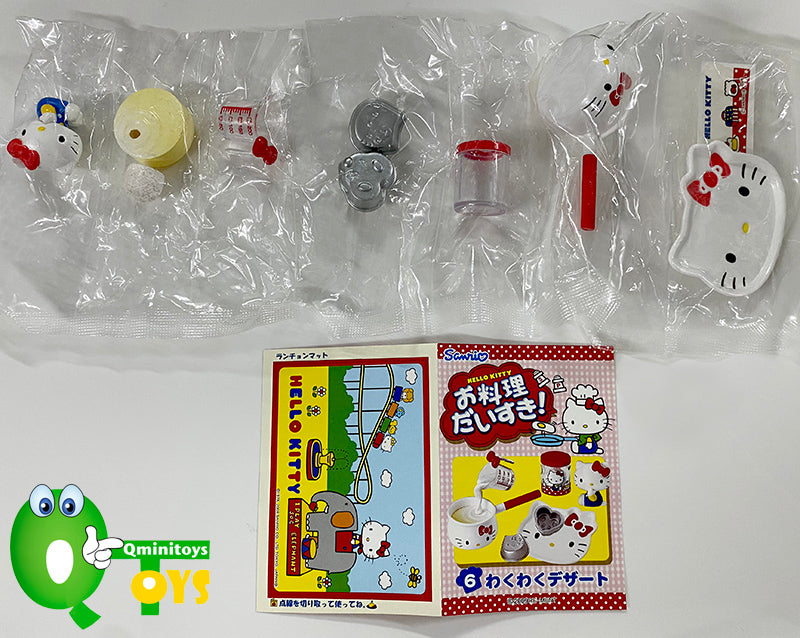 Rare 2009 Re-Ment Hello Kitty I Love Cooking (Sold Individually) <Free shipping (Except the United States)>