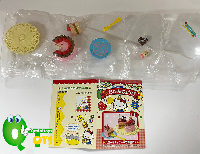 Rare 2011 Re-Ment Hello Kitty Exciting Birthday (Sold Individually) <Free Shipping>