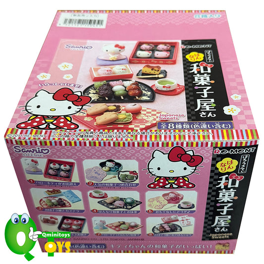 Rare 2011 Re-Ment Hello Kitty Japanese Confectionery Shop Full Set of 8 pcs <Free shipping (Except the United States)>