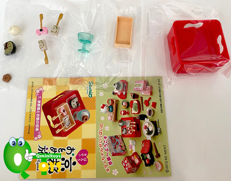 Rare 2013 Re-Ment Hello Kitty Kyoto Trip Full Set of 8 pcs <Free Shipping>