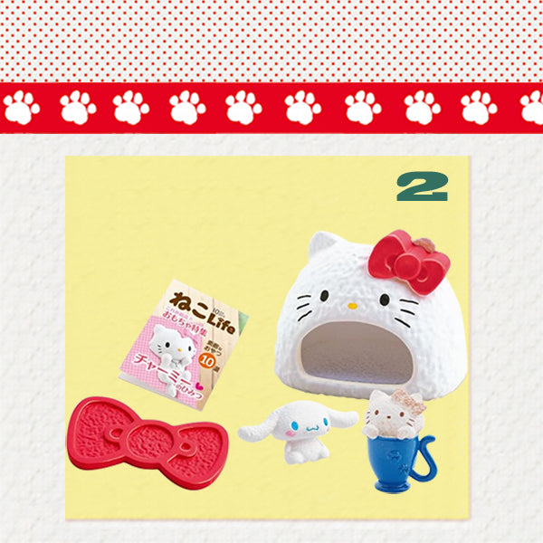 Rare 2016 Re-Ment Hello Kitty Cat Cafe Full Set of 8 pcs <Free Shipping>