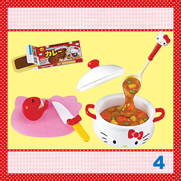 Rare 2009 Re-Ment Hello Kitty I Love Cooking Full Set of 8 pcs <Free shipping (Except the United States)>