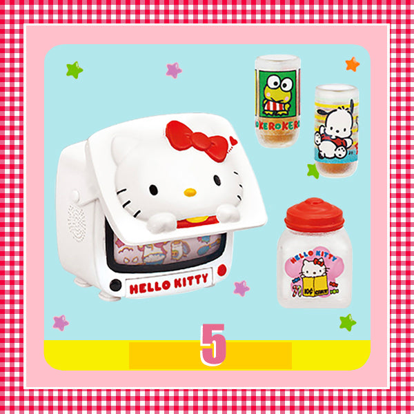 Rare 2017 Re-Ment Sanrio Hello Kitty Items Room Full Set of 8 pcs <Free shipping (Except the United States)>