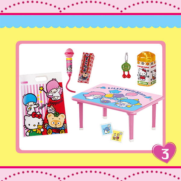 Rare 2019 Re-Ment Hello kitty Sanrio Mune Kyun Days Full Set of 8 pcs <Free shipping (Except the United States)>