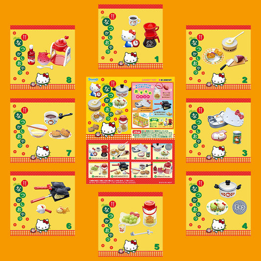 Rare 2014 Re-Ment Hello Kitty Nostalgic Snack Old Sweets (Sold Individually) <Free shipping (Except the United States)>