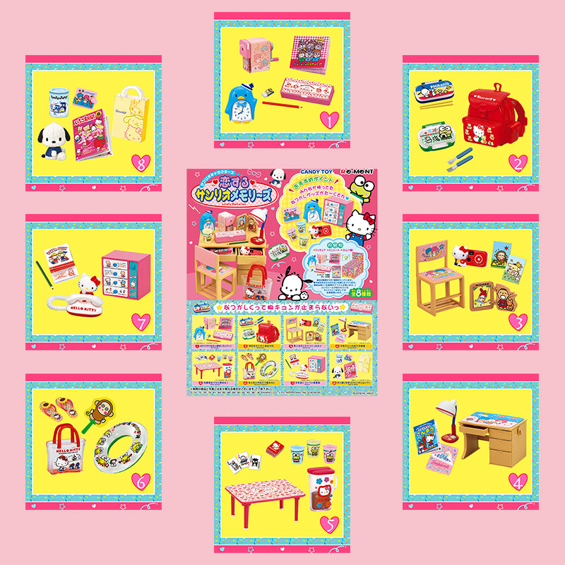 Rare 2018 Re-Ment In Love with Sanrio Memories (Sold Individually) <Free shipping (Except the United States)>