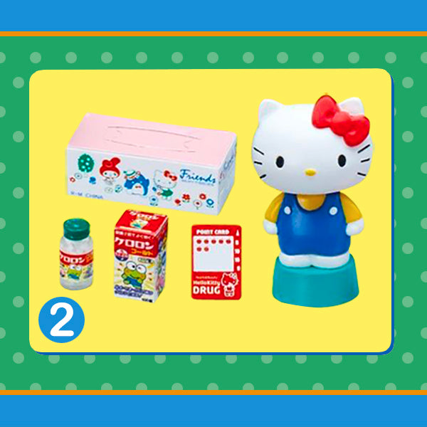 Rare 2013 Re-Ment Hello Kitty Everyone's Drug Store (Sold Individually) <Free shipping (Except the United States)>