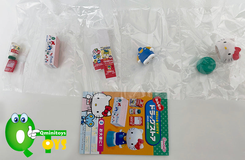 Rare 2013 Re-Ment Hello Kitty Everyone's Drug Store (Sold Individually) <Free Shipping>