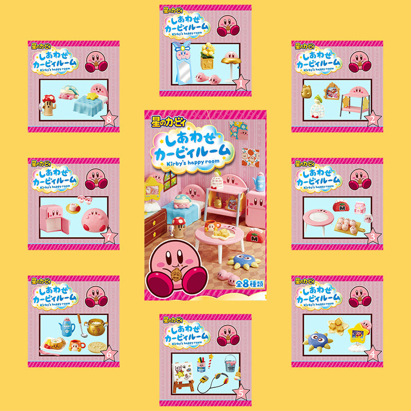 Rare 2018 Re-Ment Kirby's Happy Room Full Set of 8 pcs – Qminitoys