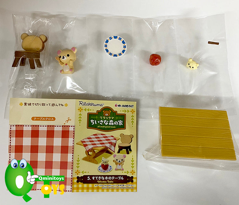 Rare 2019 Re-Ment Rilakkuma A Small Forest House Full Set of 6 pcs <Free Shipping>