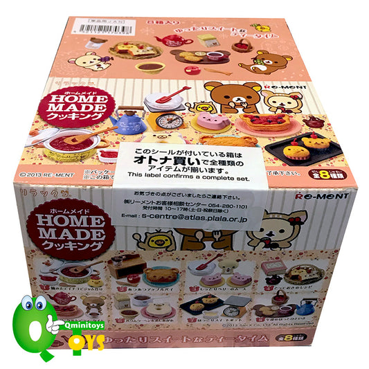 Rare 2013 Re-Ment Rilakkuma Homemade Cooking Full Set of 8 pcs <Free Shipping>