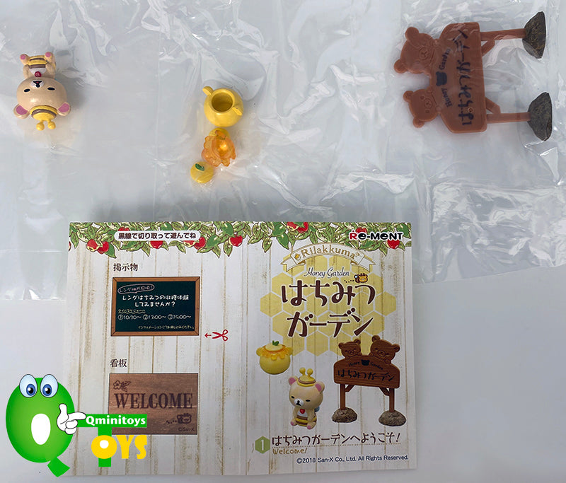 Rare 2018 Re-Ment Rilakkuma Honey Garden (Sold Individually) <Free Shipping>