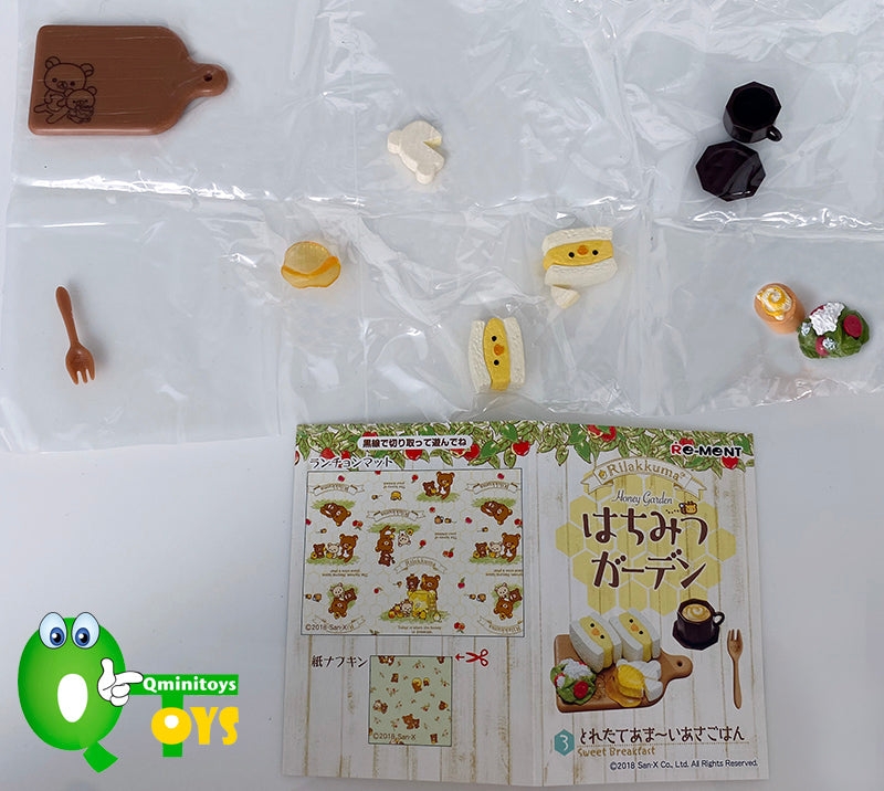 Rare 2018 Re-Ment Rilakkuma Honey Garden (Sold Individually) <Free Shipping>