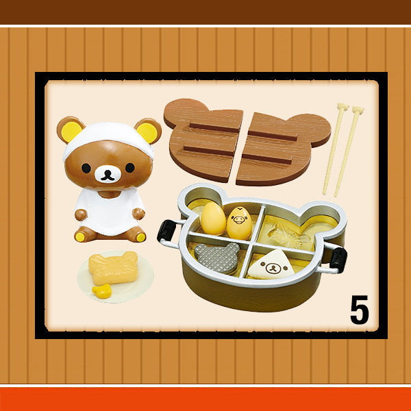 Rare 2016 Re-Ment Rilakkuma Showa Shokudo (Sold Individually)