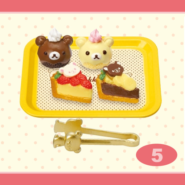 Rare 2011 Re-Ment Rilakkuma Fluffy Cake Shop Full Set of 8 pcs <Free shipping (Except the United States)>