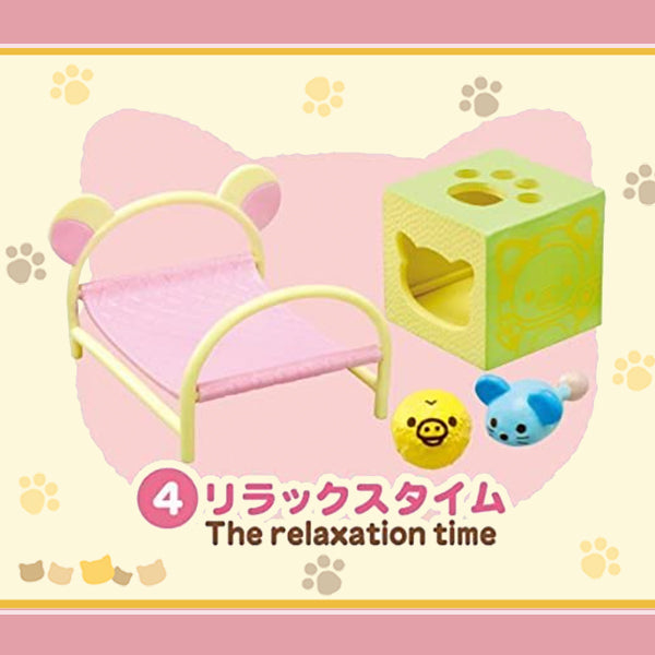 Rare 2015 Re-Ment Rilakkuma Cat Cafe (Sold Individually) <Free shipping (Except the United States)>