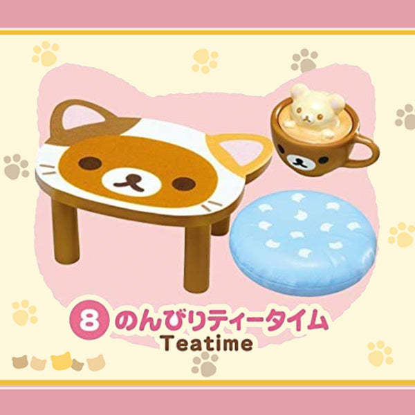 Rare 2015 Re-Ment Rilakkuma Cat Cafe (Sold Individually) <Free shipping (Except the United States)>