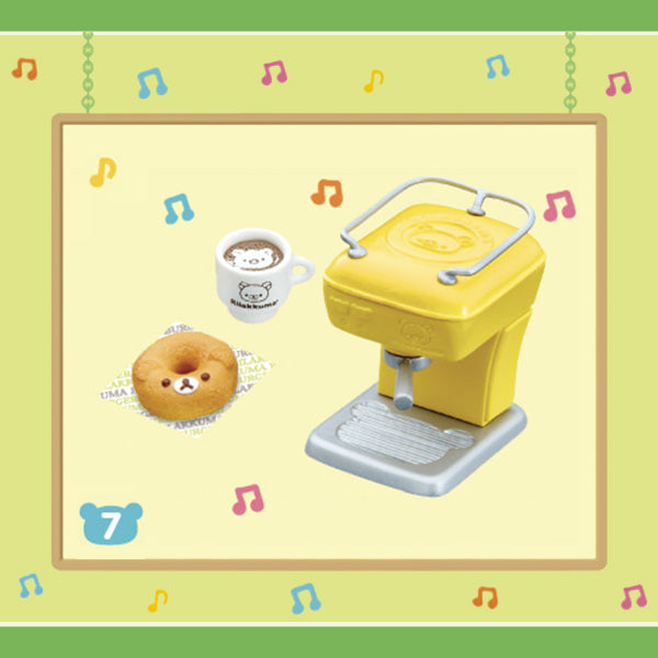 Rare 2014 Re-Ment Rilakkuma Hamburger Full Set of 8 pcs <Free shipping (Except the United States)>