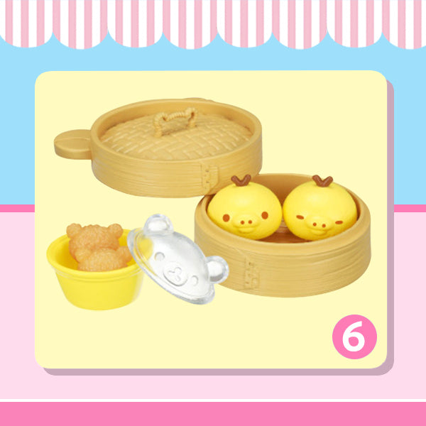 Rare 2014 Re-Ment Rilakkuma Happy Food Market Full Set of 8 pcs <Free shipping (Except the United States)>
