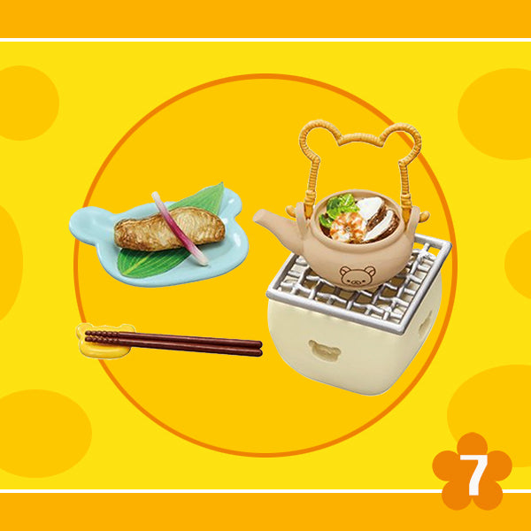 Rare 2017 Re-Ment Rilakkuma Onsen Full Set of 8 pcs