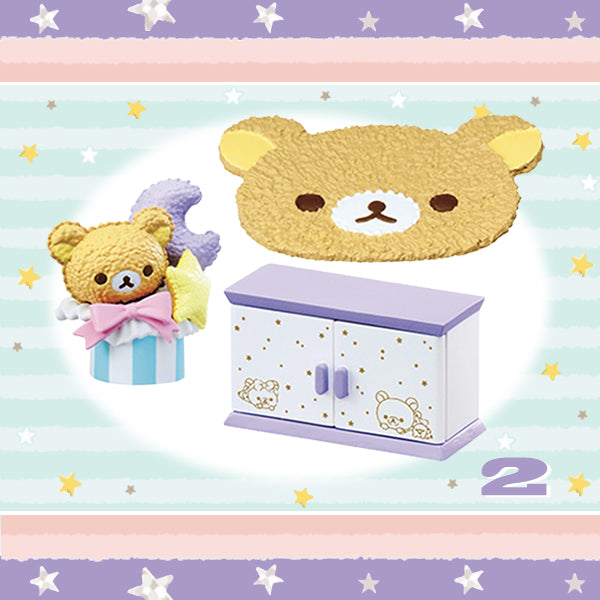 Rare 2020 Re-Ment Rilakkuma Pajama Party (Sold Individually) <Free shipping (Except the United States)>
