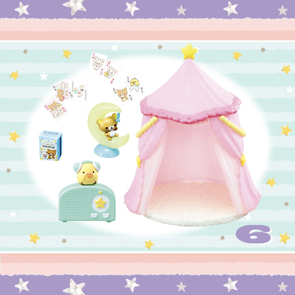 Rare 2020 Re-Ment Rilakkuma Pajama Party Full Set of 8 pcs <Free shipping (Except the United States)>