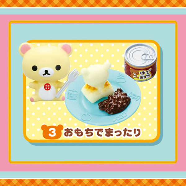 Rare 2013 Re-Ment Rilakkuma Warm Dishes Rice Full Set of 8 pcs <Free shipping (Except the United States)>