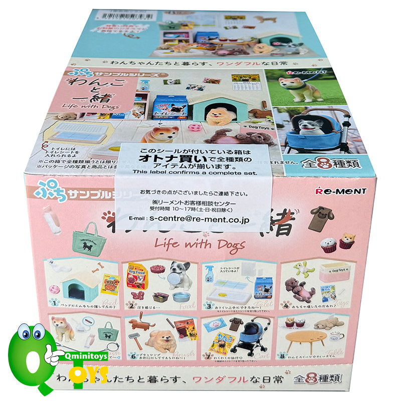Rare 2025 Re-Ment Life with Dogs Full Set of 8 pcs <Free shipping (Except the United States)>